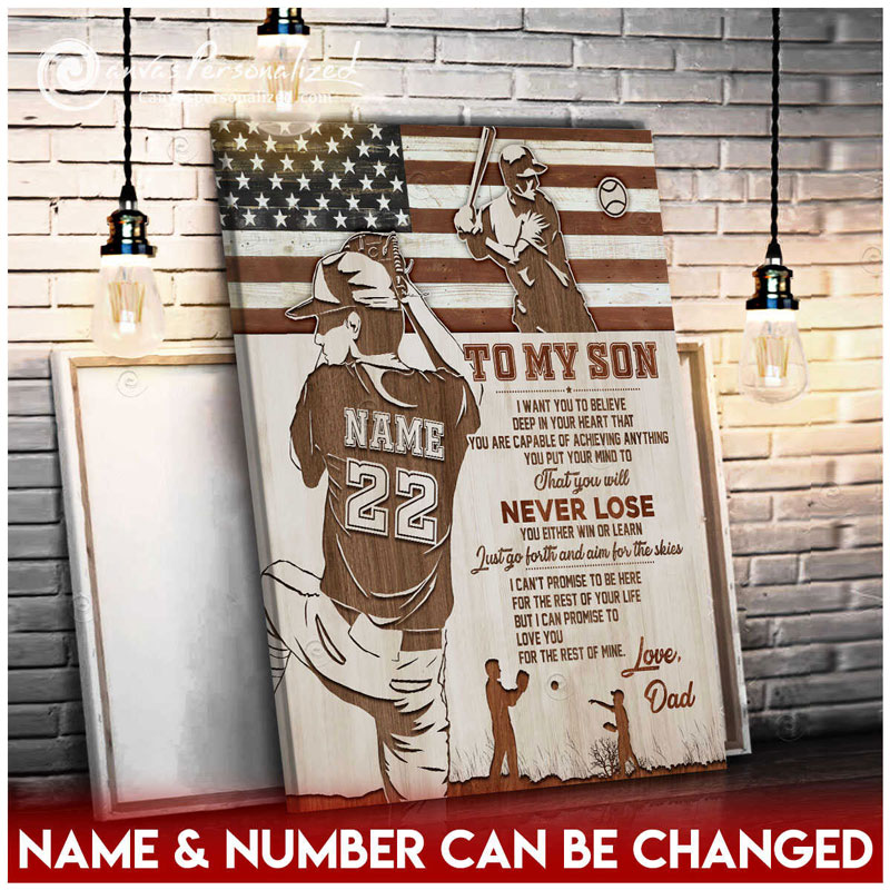 7 Reasons to Give Personalized Canvas Prints as Gifts 34 to my son personalized canvas prints