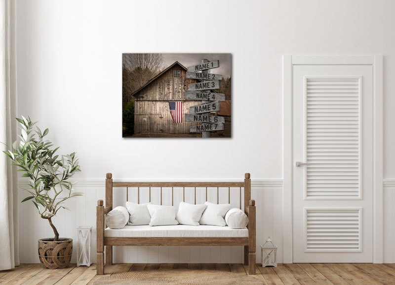 7 Reasons to Give Personalized Canvas Prints as Gifts 22 personalized-canvas-with-family-name