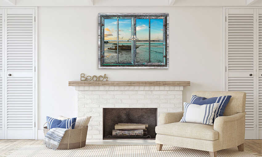Home 48 canvaspersonalized summer wall art